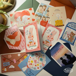 BMCK - การ์ดวันเกิด (มีซอง) ชุดที่ 1 Happy birthday card