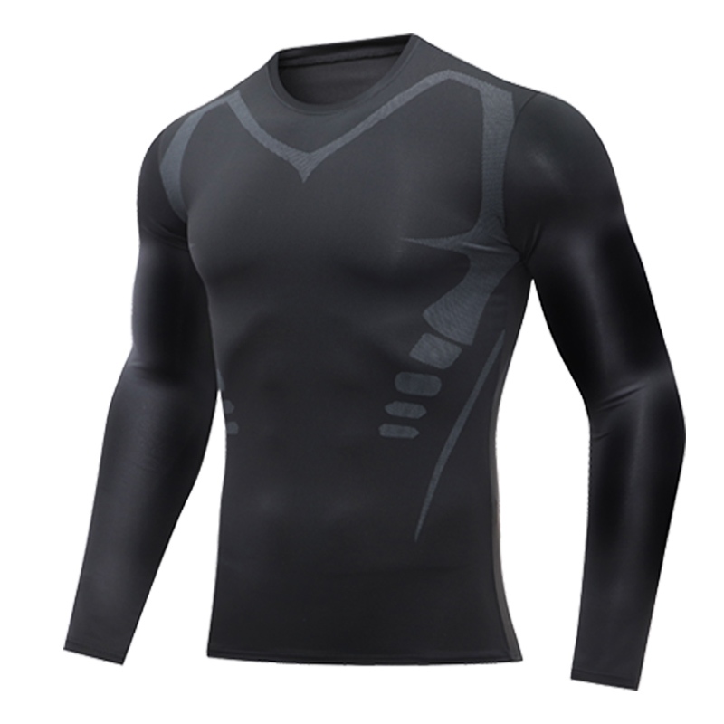 mvp sport Coolmax เสื้อกีฬาแขนยาว เสื้อรัดรูป[กทม. พร้อมส่ง]