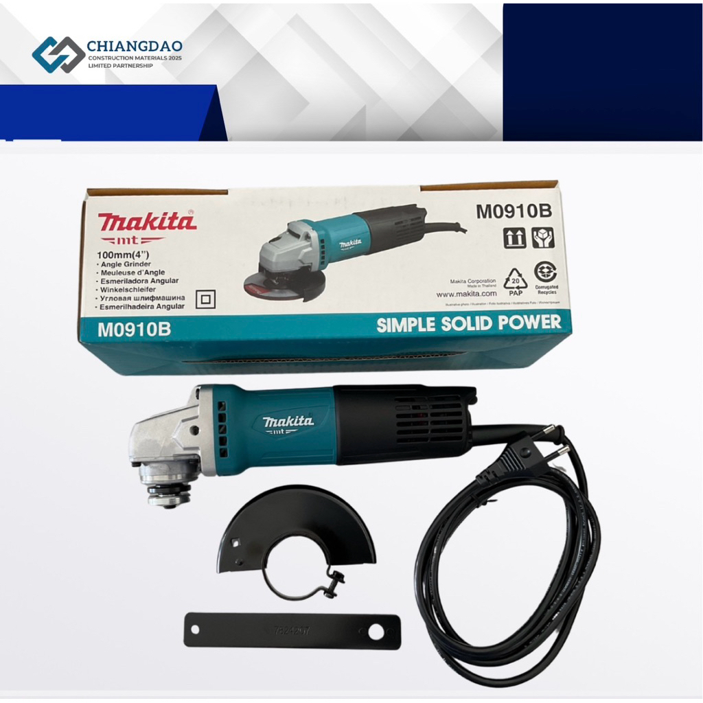 MAKITA เครื่องเจียร์ 4 นิ้ว รุ่น M0910B