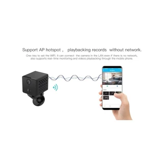 กล้องจิ๋ว Vstarcam รุ่น CB71 กล้องวงจรปิด ตัวเล็กพกพาได้ ใช้ WIFI 2.4G มีแบตเตอรี่ในตัว ความคมชัด 3 ล้านพิกเซล
