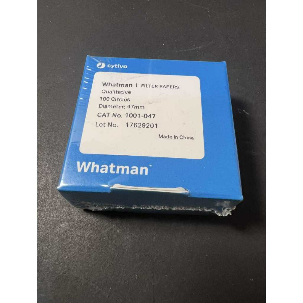 กระดาษกรองเบอร์ 1-47 mm Whatman(100แผ่น/แพ็ค)