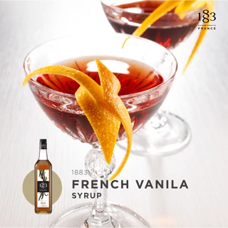 1883 น้ำเชื่อมกลิ่นวนิลลาฝรั่งเศส หอม เข้ม | FRENCH VANILLA SYRUP 1000 ml. (SKU 2881)