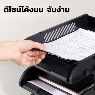 Bantex ชั้นเก็บเอกสาร ชั้นวางเอกสาร ที่เก็บเอกสารพลาสติก จัดเก็บเอกสาร แข็งแรง 2ชั้น 3ชั้น File Tray