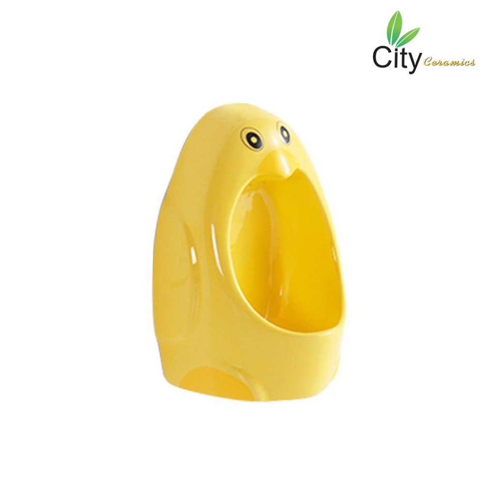 มี 6 สีให้เลือก CITY โถปัสสาวะเซรามิคสำหรับเด็ก โถชักโครก รูปที่ 5