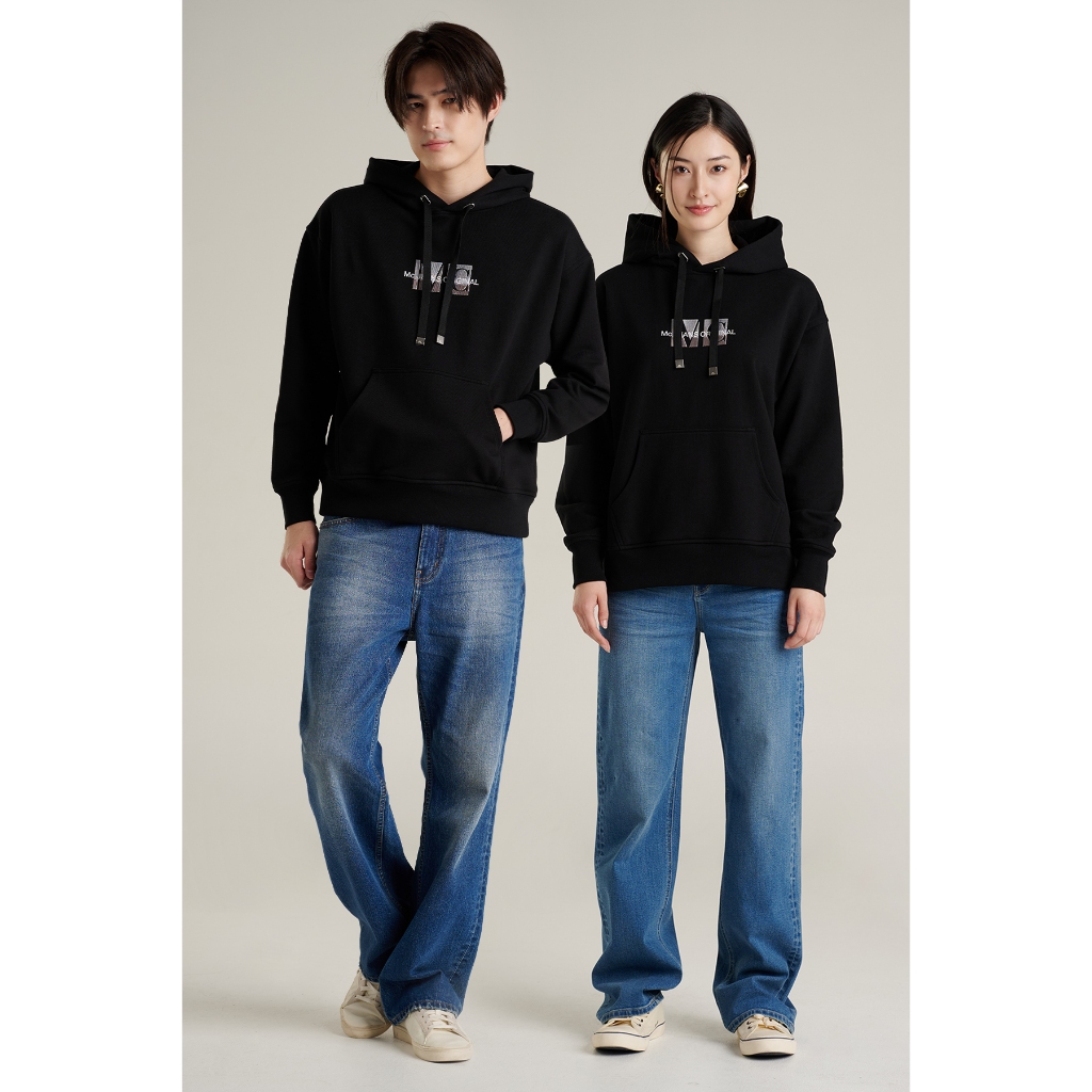 Mc Jeans เสื้อสเวตเตอร์ โอเวอร์ไซส์ ผู้ชาย แขนยาว  MSWZ047