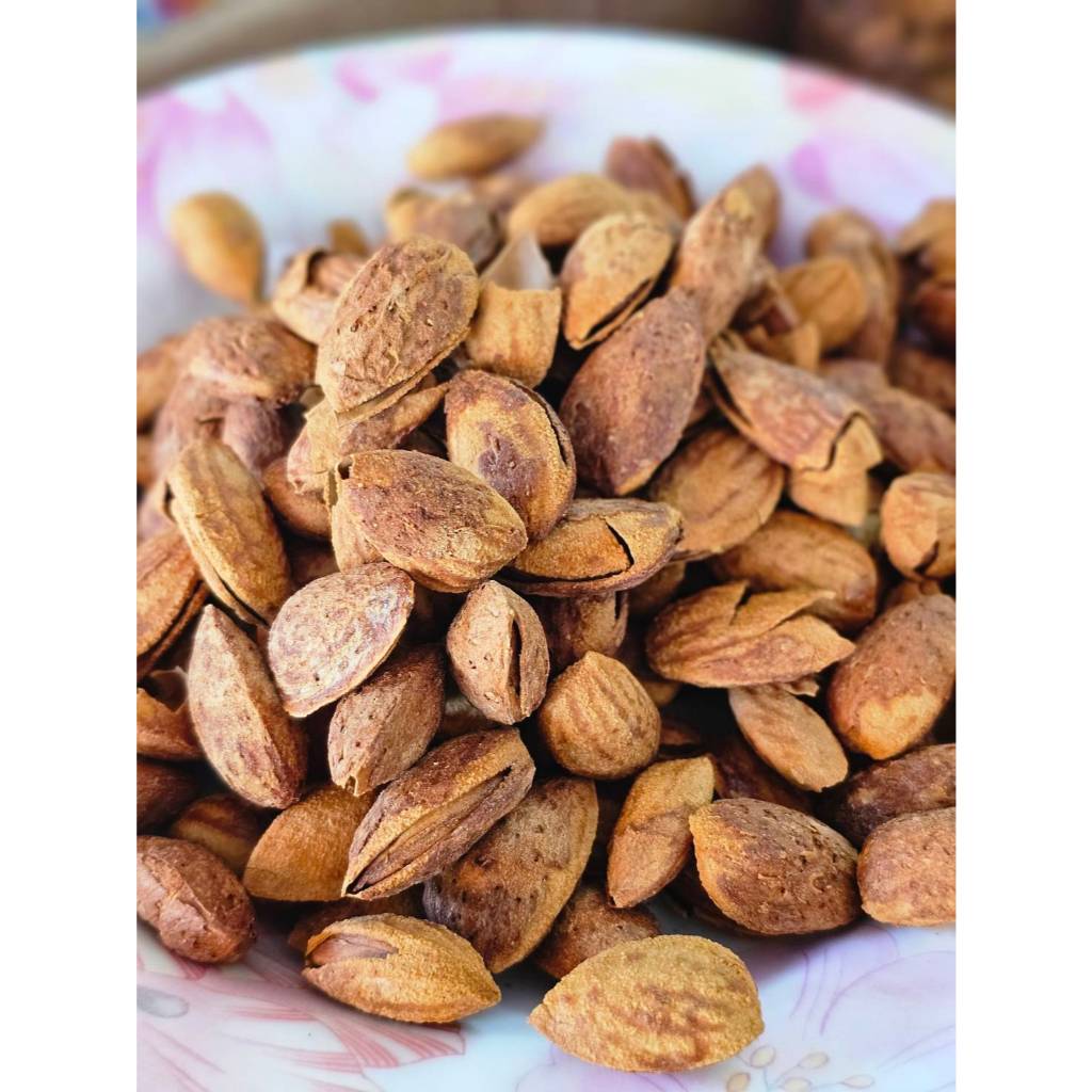 ถูกสุด! !อัลมอลอบเนยแบบมีเปลือก 500 กรัม และ 1 กก..