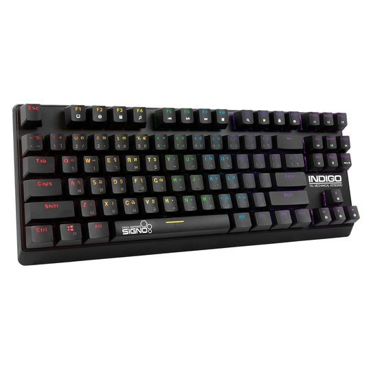SIGNO KB-718 คีย์บอร์ด เกมมิ่ง TKL Mechanical Keybord Optical