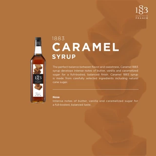 1883 น้ำเชื่อมกลิ่นคาราเมล | CARAMEL SYRUP 1000 ml. (SKU 1717)