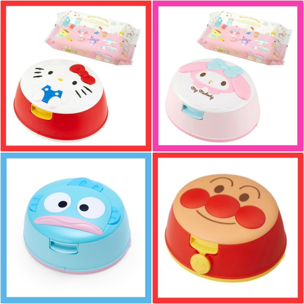💜 แท้ 100% กล่องทิชชู่ Sanrio tissue box 💛 กล่องทิชชู่เปียก wet tissue box กล่องกระดาษทิชชู่