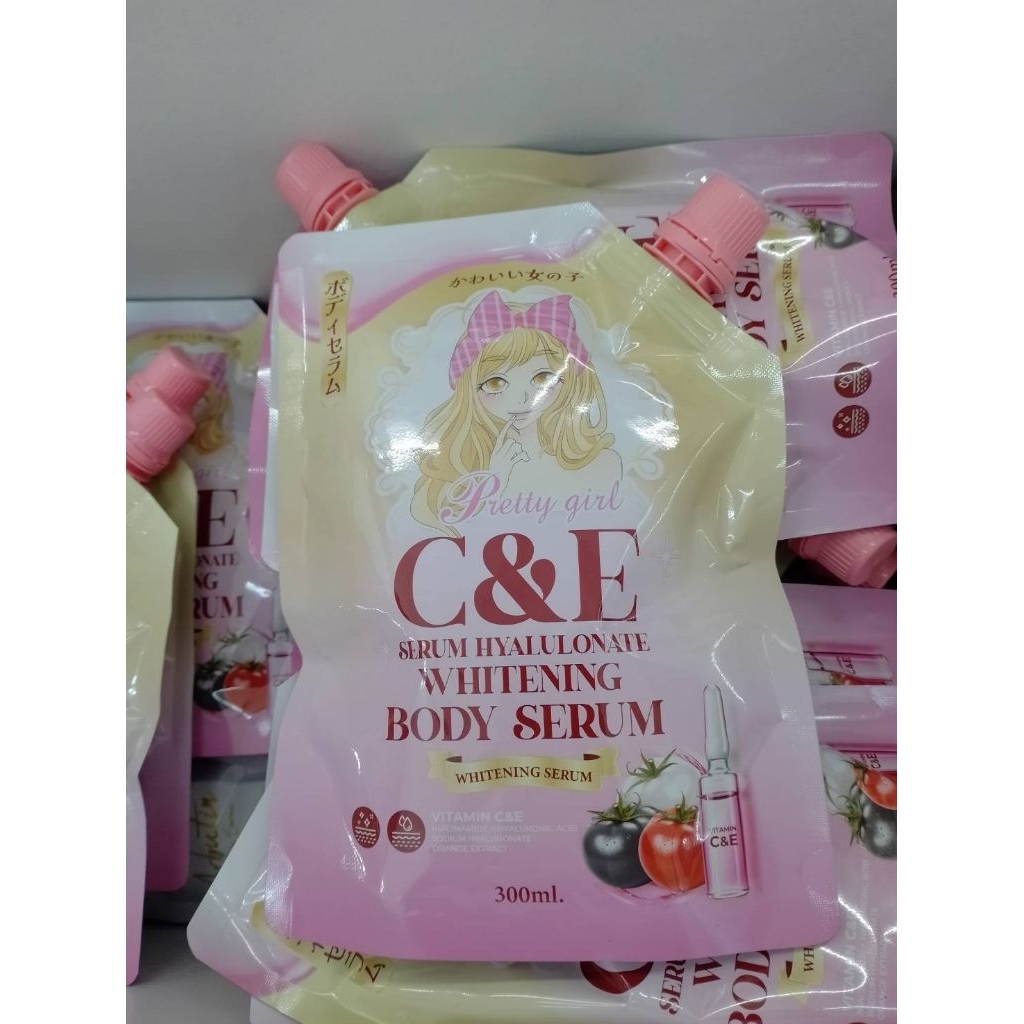 เซรั่มพริตตี้เกิล  Pretty Girl Serum  C&E300 ml.