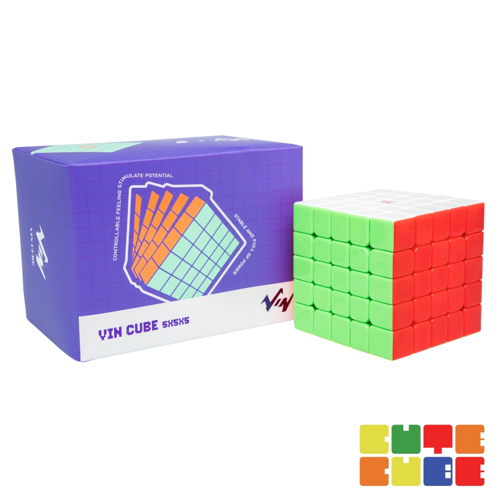 รูบิค 5x5 Vin Cube (Ball-Core UV, Ball-Core) (มีแม่เหล็ก) | CuteCube