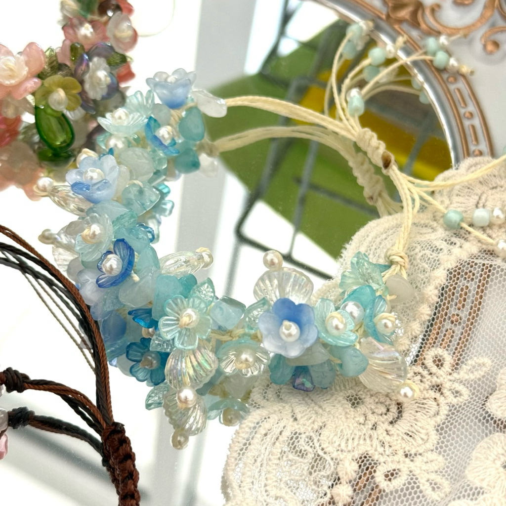 สร้อยข้อมือเชือกงานอะไหลแน่นๆ - รูปที่ 4