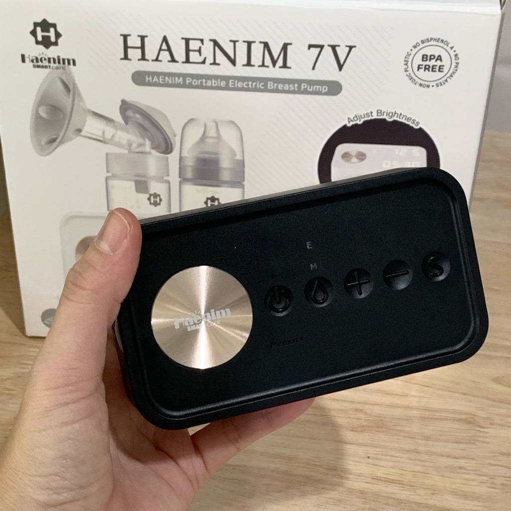 ใหม่ 95% HAENIM 7V สี Black-Gold อุปกรณ์ครบ