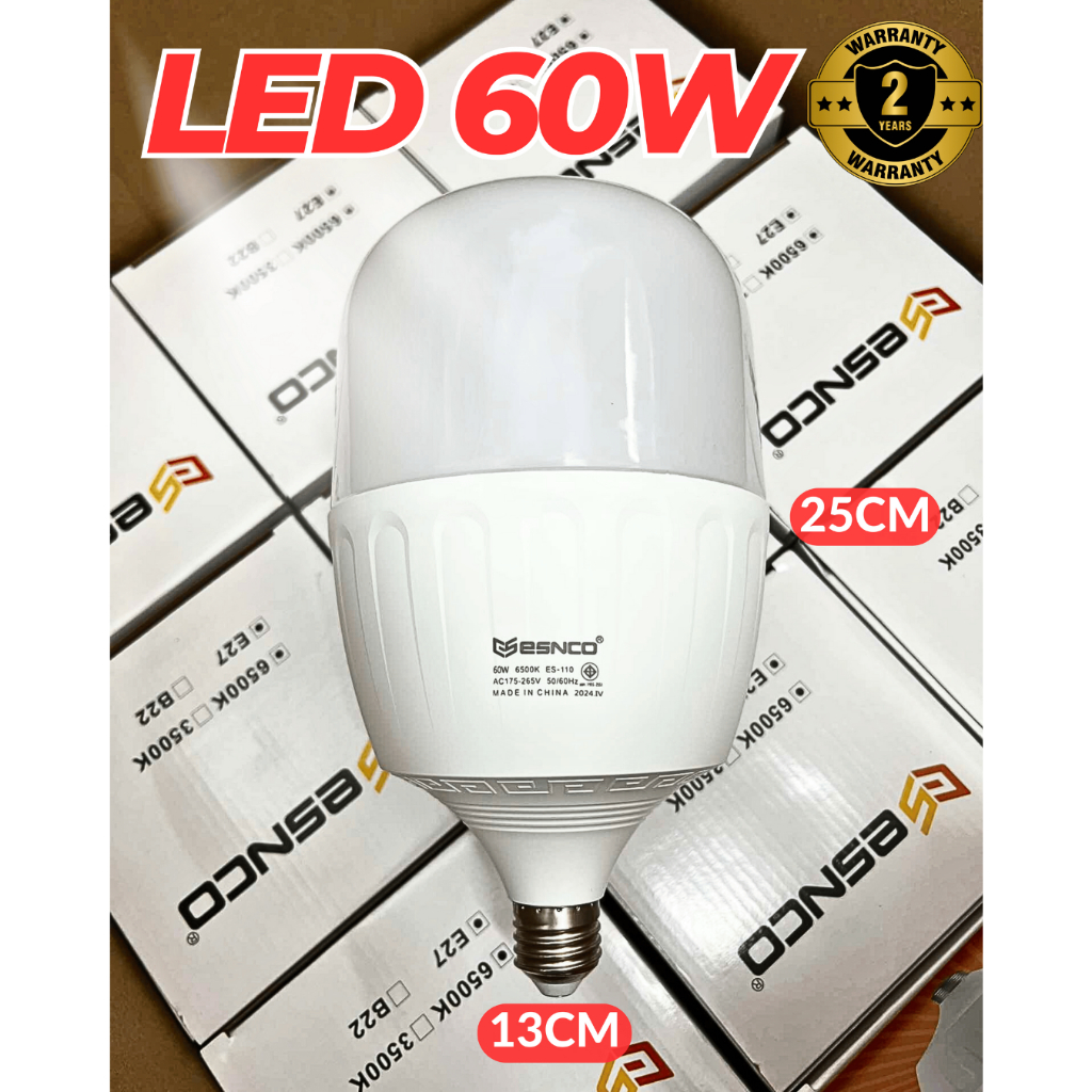 LED BLUB 60W หลอดไฟLED60W