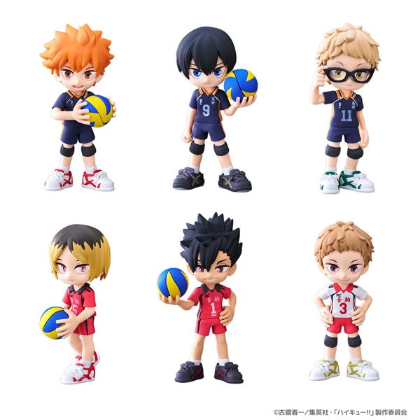 (🍊LIVE ลด 40% 100.-) [สุ่ม/ยกกล่อง] PalVerse Haikyuu!! Vol.1 6Pack BOX