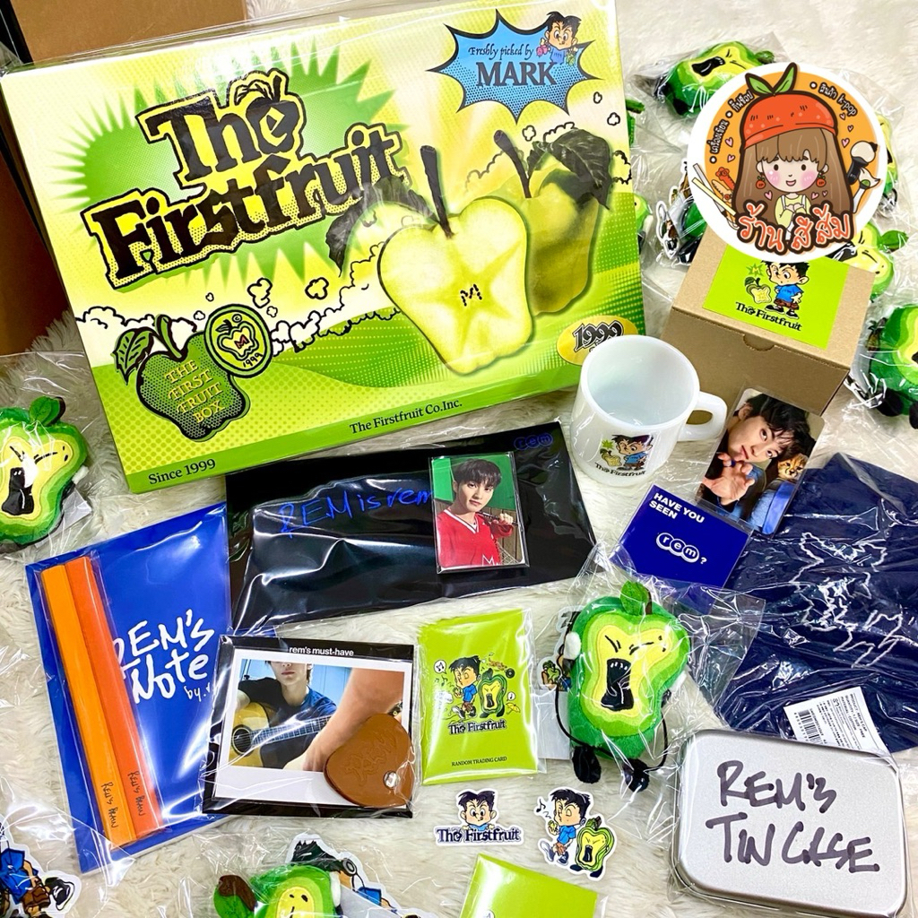 [พร้อมส่ง] 2025 Mark The 1st Album [The Firstfruit] OFFICIAL MD 🫑 DOLL KEY RING / เสื้อ BOX SET
