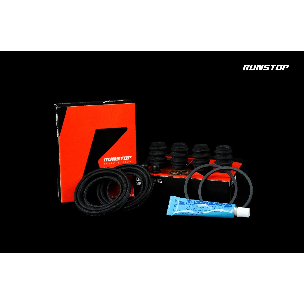 ชุดซ่อมคาลิเปอร์ HONDA รุ่น CIVIC '96-'04 VTEC, Steam (RN1-5) ยางกันฝุ่นหนา (คู่หน้า)  Runstop Caliper Repair Kit HD005