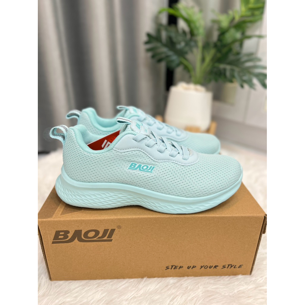รองเท้าผ้าใบ บาโอจิแบบสวม ไม่ผูกเชือก ของแท้💯BJW1075 - รูปที่ 2