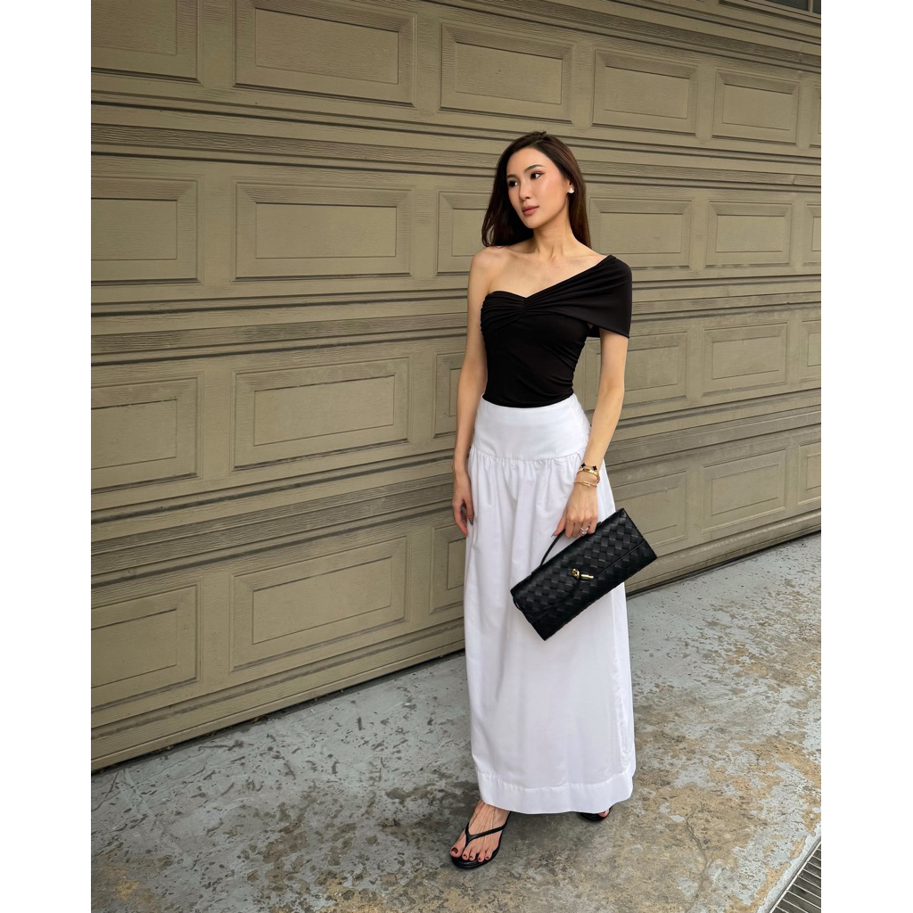 MACHMACHTHELABEL - Poplin Maxi Skirt กระโปรงยาว (พร้อมส่ง)