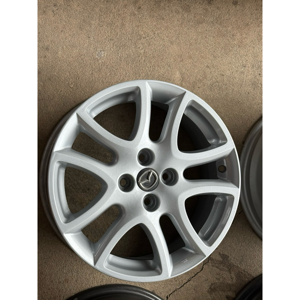 ล้อแม็กซ์ mazda2 ขอบ16 4รู100 ราคาต่อวง ซื้อแยกวงได้
