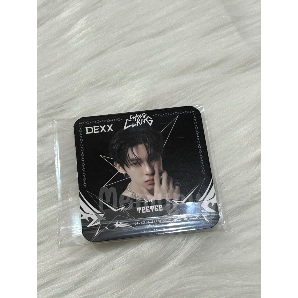 เเผ่นรองเเก้ว/เเก้วน้ำ Dexx | เจมสุ ติวเตอร์ ตี๋ตี๋ อู่อู๋