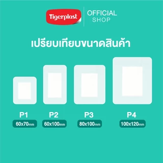 Tigerplast ไทเกอร์พล๊าส ซอฟท์แพด พลาสเตอร์ปิดแผล ชนิดผ้าก๊อซ