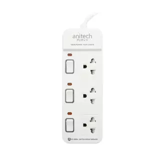 Anitech แอนิเทค ปลั๊กไฟ รุ่น H433-PRO, H2233-PRO ซื้อ 1 แถม 1 [ออกใบกำกับภาษีได้] - DAS Inter Group