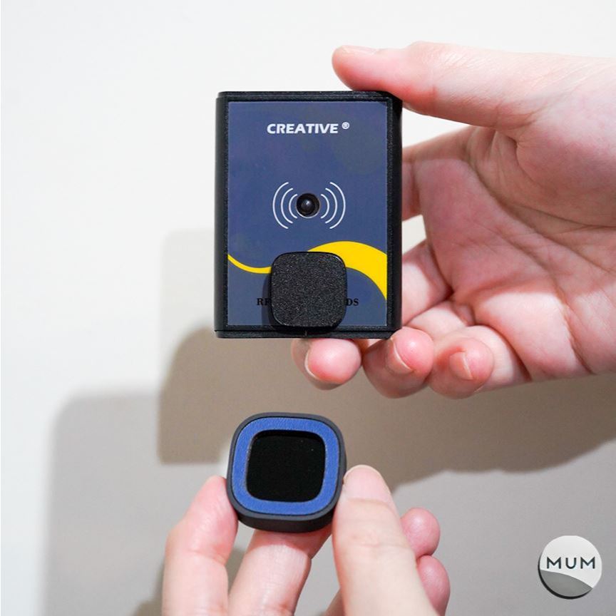 ขาการ์ดบลูทูธ Bluetooth แบบแม่เหล็ก ไม่ใช่ 3D Print หนังแท้เปลี่ยนสีได้