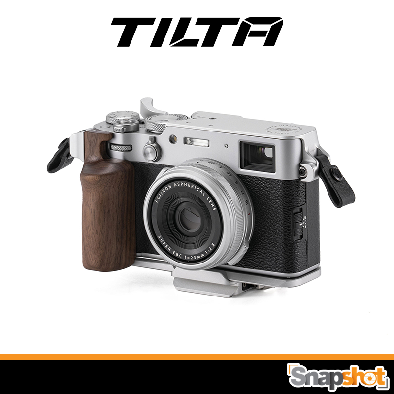 Tilta Vintage Camera Cage for Fujifilm X100VI Travel Kit (Silver/Black)