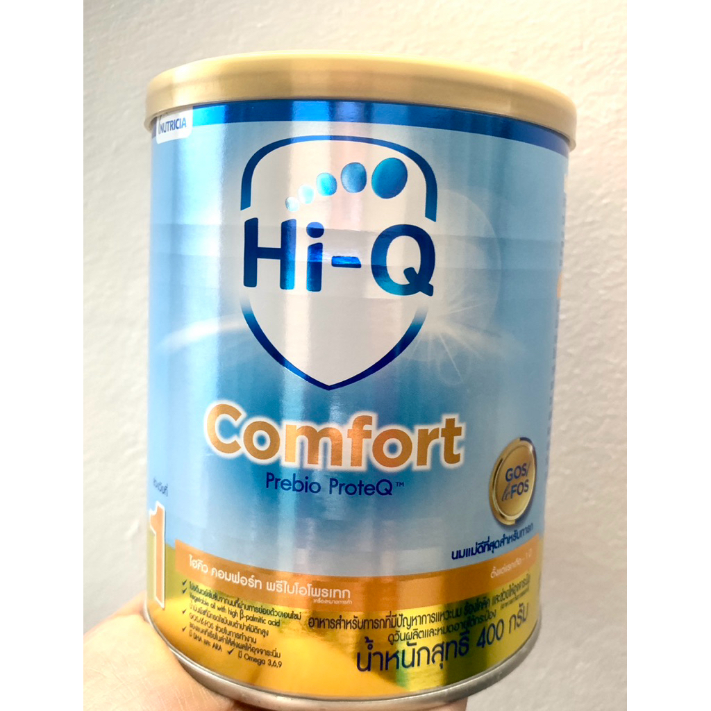 ไฮคิว คอมฟอร์ท พรีไบโอโพรเทก สูตร 1  hiQ Comfort สูตร1 ขนาด 400 กรัม
