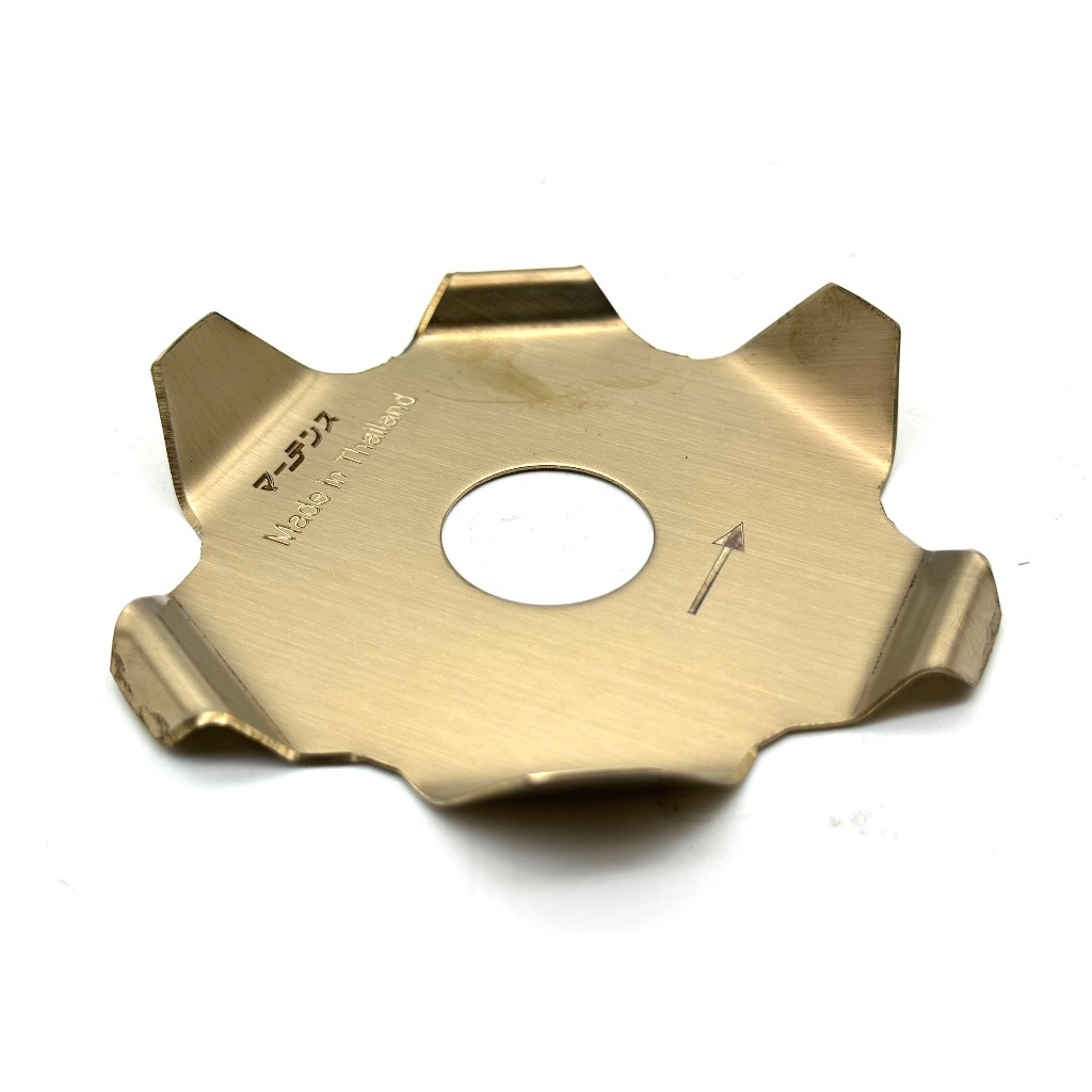 แหวนกันหญ้า 6เขี้ยว สีทอง Martens