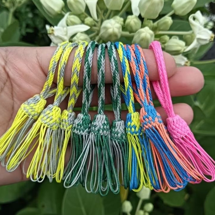 จอมแหดอกบัวPE  12-18เสา/สายพีอี  No. 8.0ถัก8