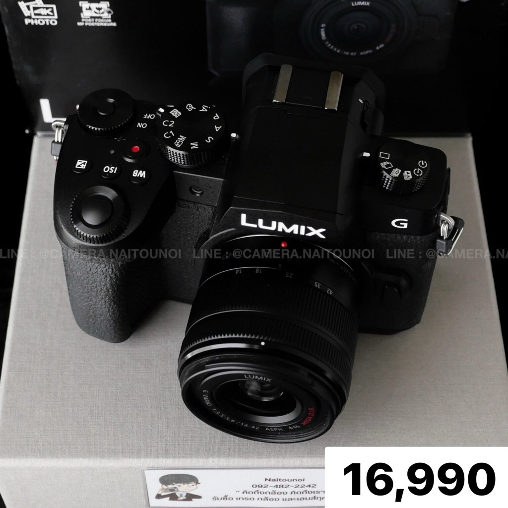 ( Used!! ) Lumix G90 Black + Lumix 14-42 F3.5-5.6 ASPH < Top Mint >