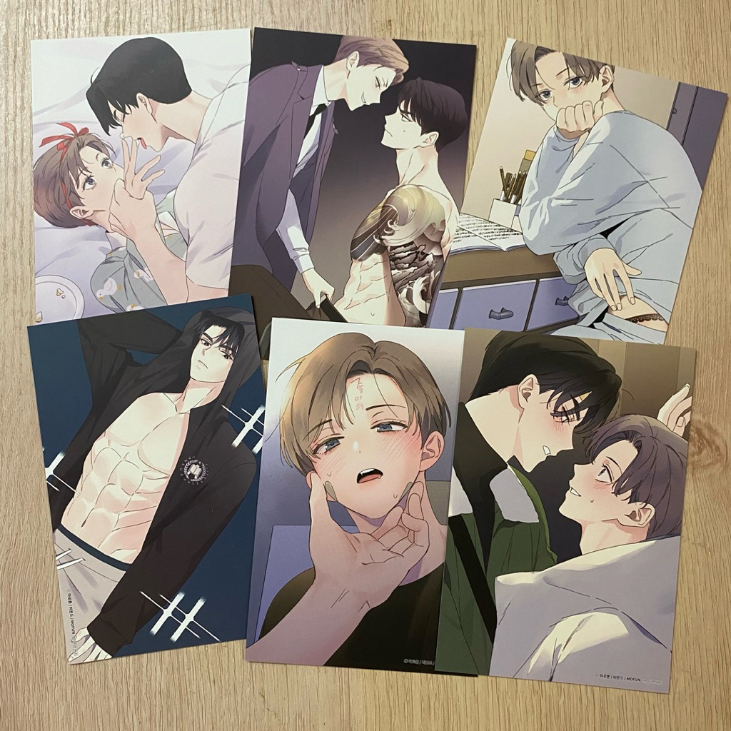 พร้อมส่ง แฟนกัน 4 สัปดาห์ illustration postcard / 4 Weeks Lover
