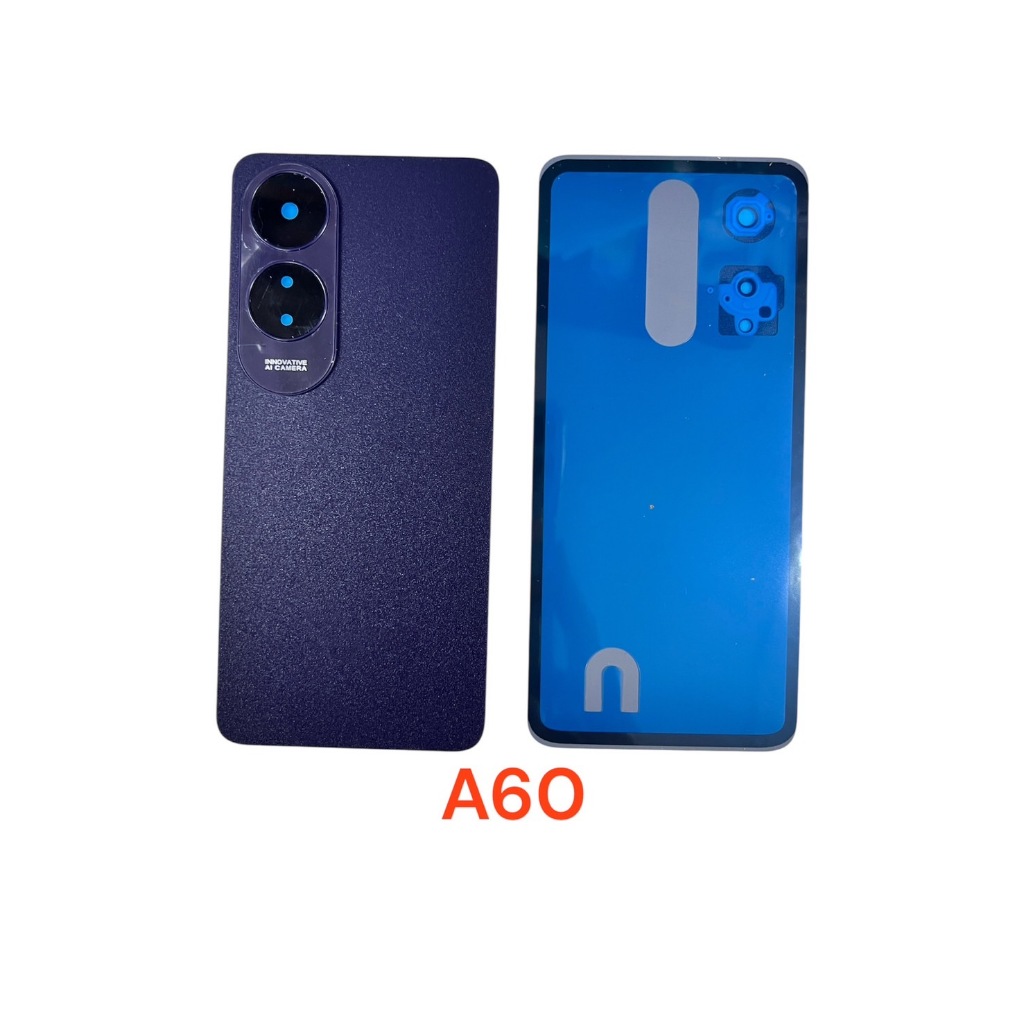 ฝาหลัง กระจกหลัง กระจก ฝาหลังอ๊อปโป้ ฝาหลังพร้อมเลนส์กล้อง CoverbackA60 เอ60 A60