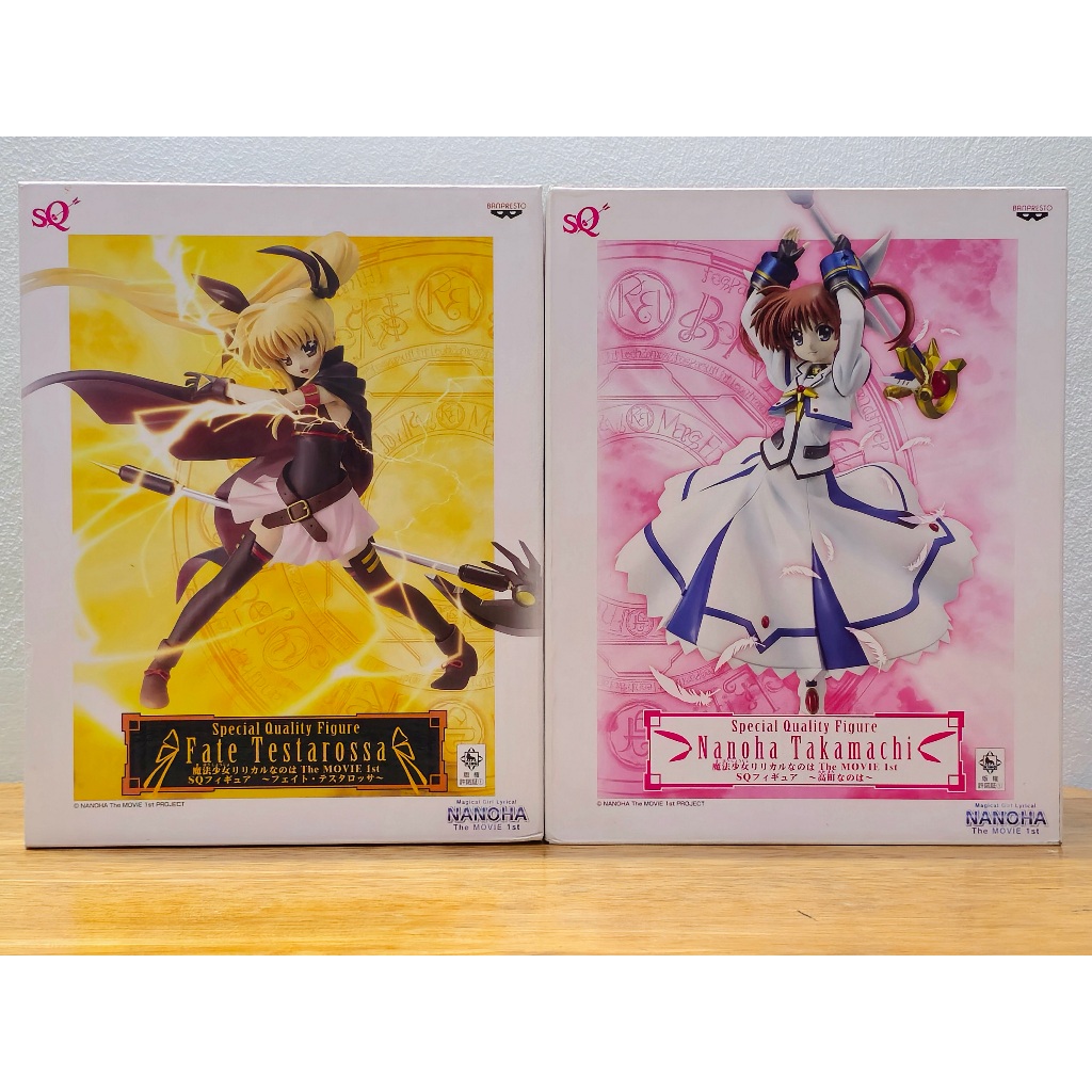 [ฟิกเกอร์แท้] Mahou Shoujo Lyrical Nanoha The Movie 1st - Fate T. Harlaown / Takamachi Nanoha - SQ (Banpresto)