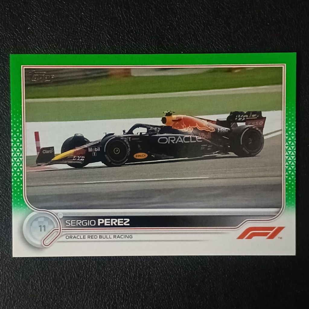 การ์ดนักแข่งรถฟอร์มูล่า วัน SERGIO PEREZ FORMULA 1 TRADING CARD (F1)