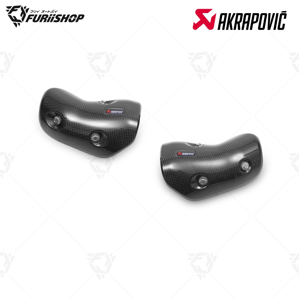 การ์ดท่อ/การ์ดคาร์บอน Akrapovic Carbon Heat Guard : for Kawasaki Z1000 2010-2020/Z1000 Sx 2011-2016