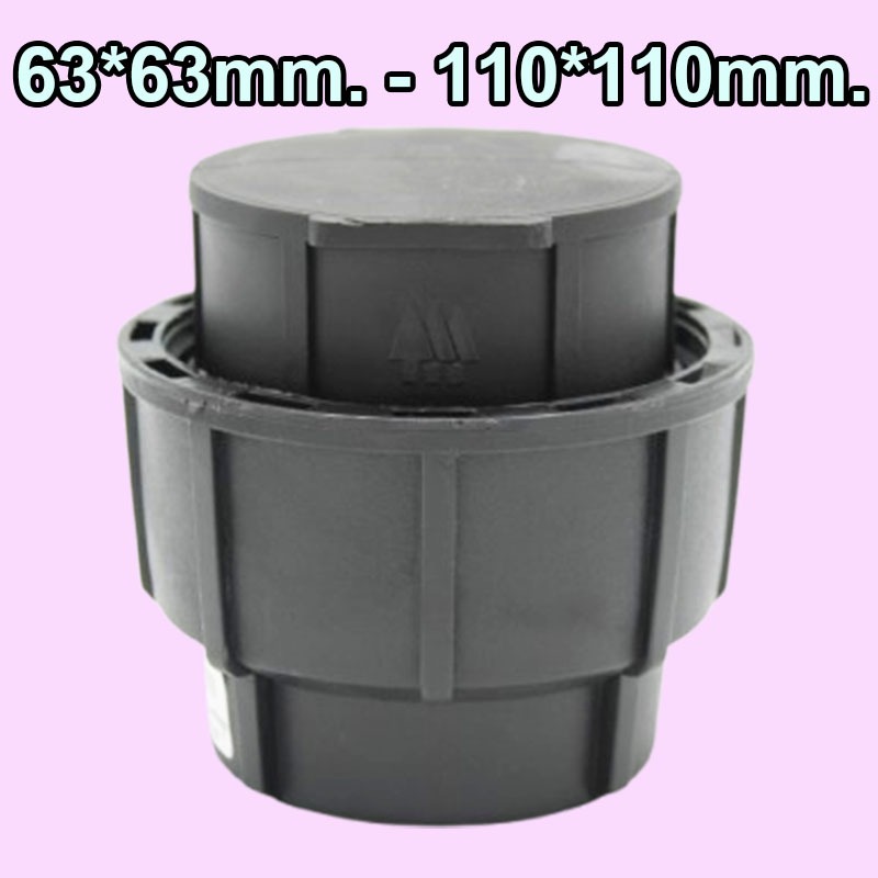 63*63mm. 75*75mm. 90*90mm. 110*110mm. ปลั๊กอุดแบบสวมอัด PE