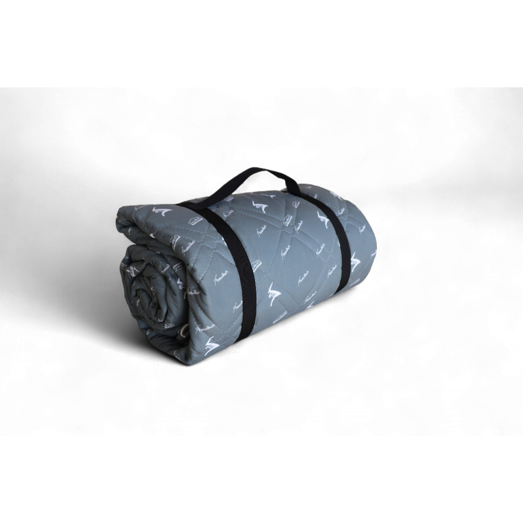 Field and camping PICNIC BLANKET สีเทา