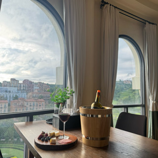 ถังแช่ไวน์ไม้แท้ รุ่น Silver ขนาด 10*9 นิ้ว