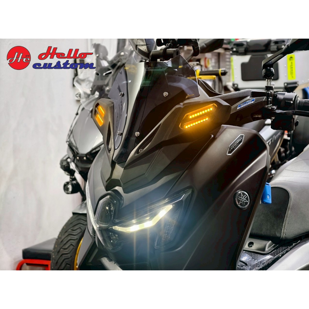 หน้ากาก Baby Xmax สำหรับ New Nmax 2025 ใส่ได้ทั้ง ธรรมดา และ Turbo Nmax155