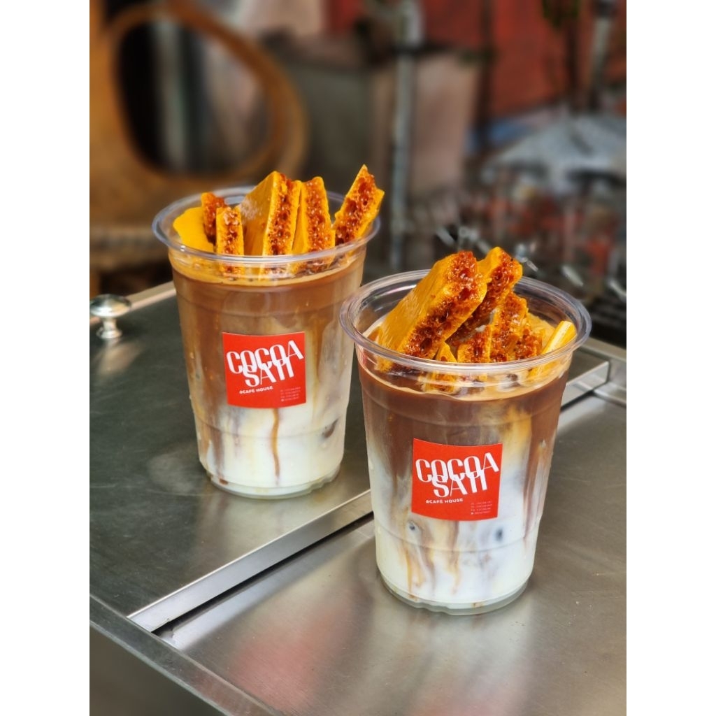 Dalgona ดัลโกน่า Dalgona Candy, Honey comb 250(กรัม) แถมสูตรชง