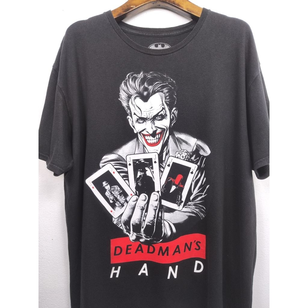 เสื้อยืด มือสอง ลายการ์ตูน DC : JOKER อก 44 ยาว 28 #85