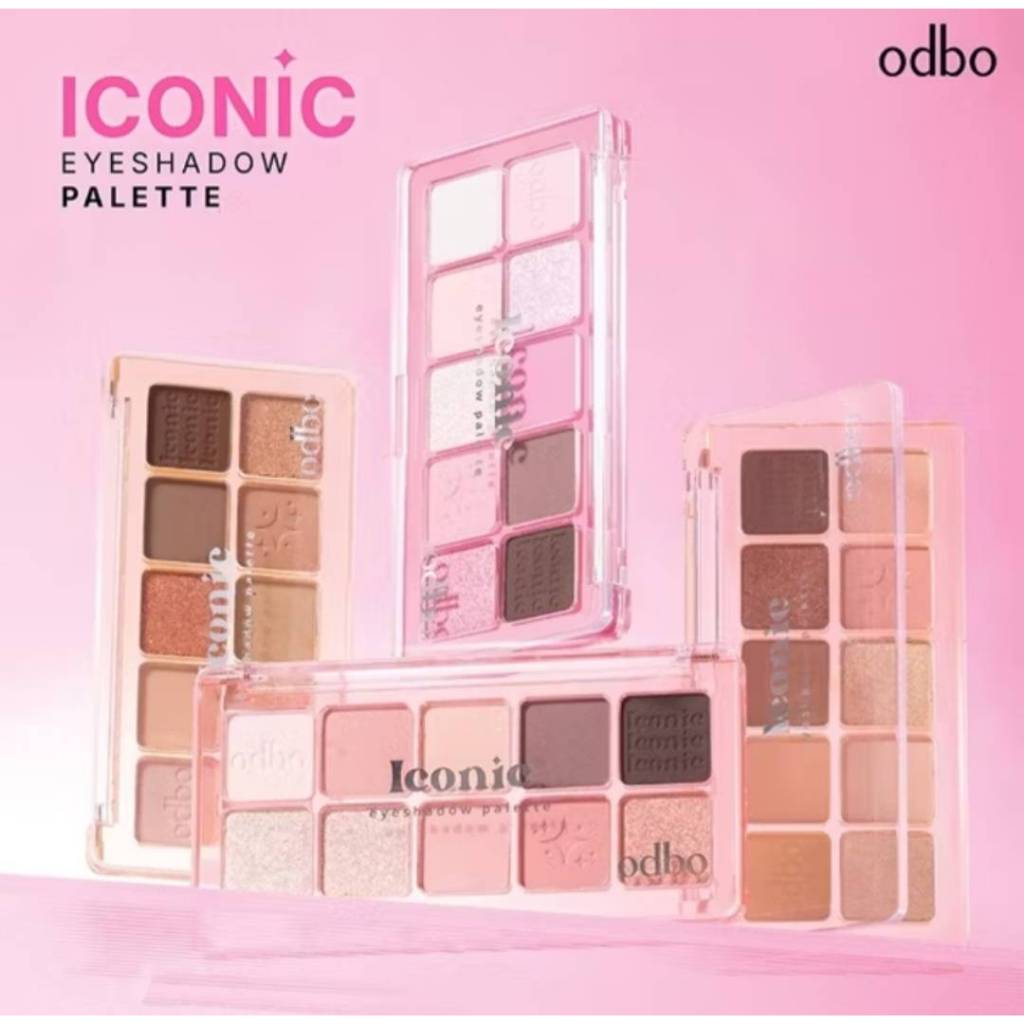 อายแชโดว์ ทาตา โอดีบีโอ OD2029 ODBO ICONIC EYESHADOW PALETTE