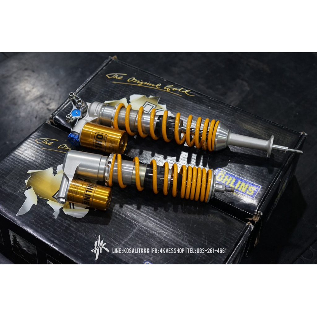 มือ2 โช๊คหน้า-หลัง Ohlins PI101-802 พร้อมตัวโหลดมารุ กล่องครบ