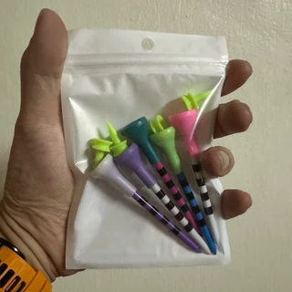 Golf Tee Mix Size - (9/15/20 ชิ้น) ทีวางลูกกอล์ฟแบบผสม ทีสั้น และทียาว