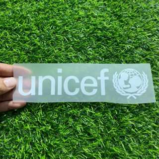 BADGE ติดหลัง UNICEF สีขาว
