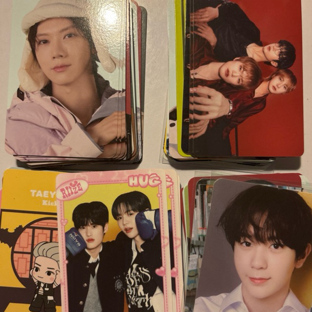 การ์ดแท้!! ราคา6-30 nct riize *อาจมีรอยขนแมว