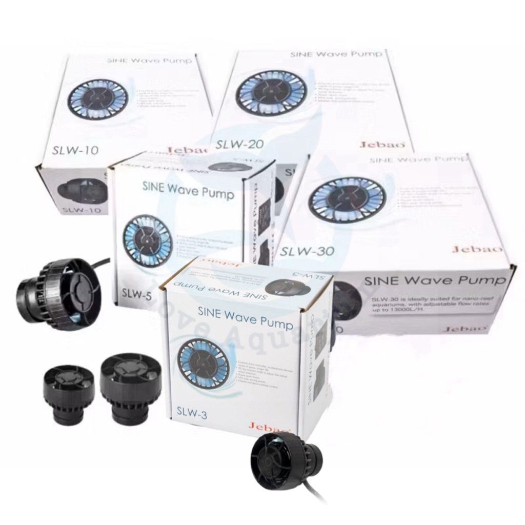 JEBAO SLW 3,5,10,20,30 WAVE PUMP ปั๊มทำคลื่นพร้อมคอลโทรลเลอร์ รุ่นใหม่ ใช้งานง่าย คลื่นสวย ทนทานกว่า